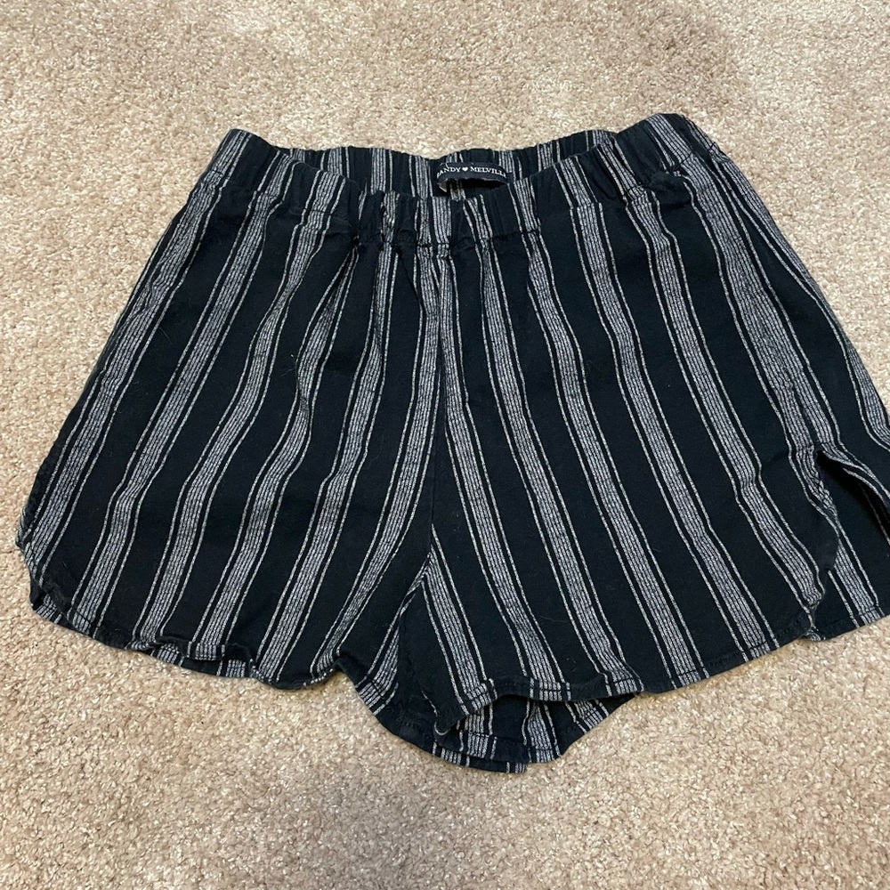 Brandy Melville pin stripe shorts